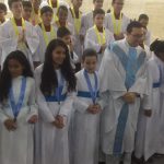 Cerimônia de Instituição do grupo da Cruzada Eucarística e da Filhas de Maria