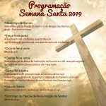 Programação da Semana Santa 2019